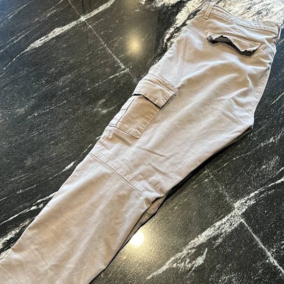 J brand low rise stretch cargo with ankle zip - Picture 5 of 5